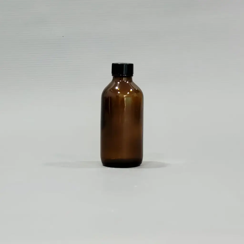 Braune Glas-Flasche / 142ml