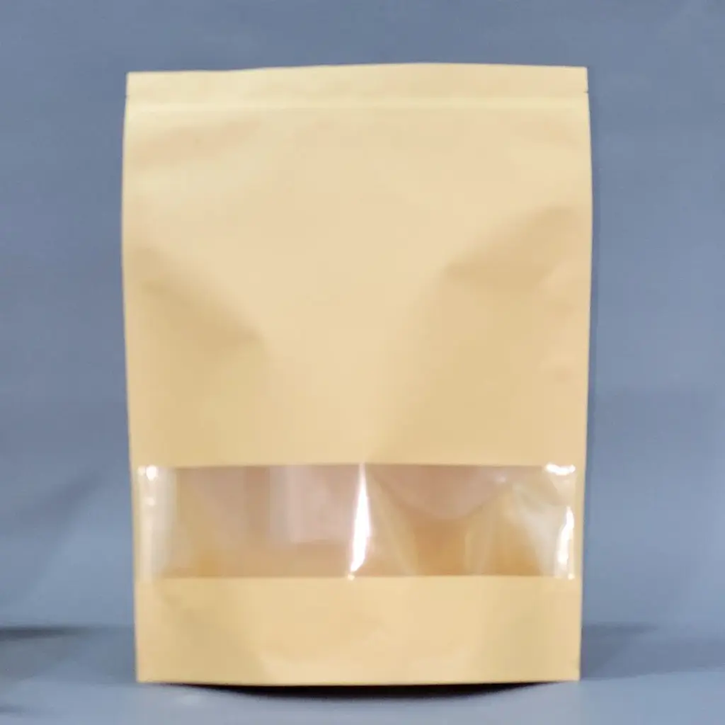 Embalaje kraft con ventana / 25*35cm / 50p.