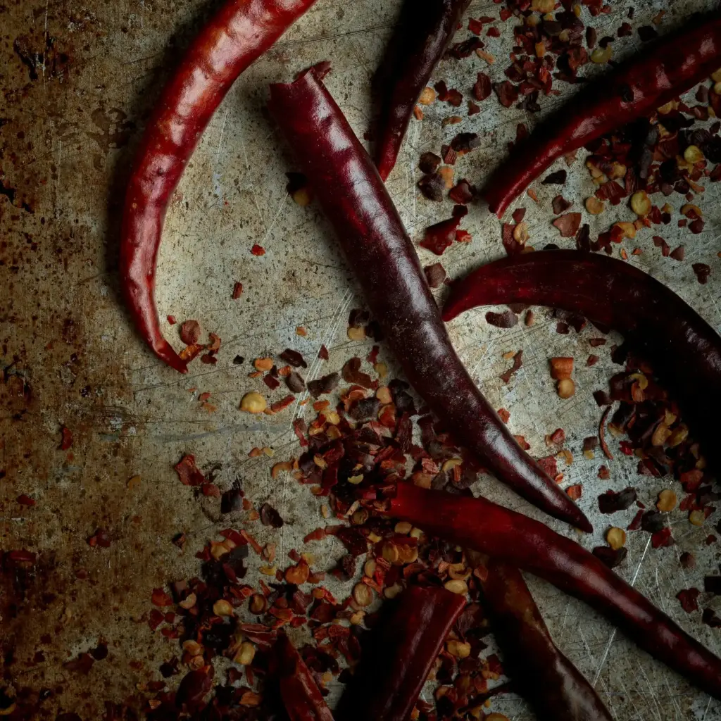 Chili crushed mit Saat / Bio / 50g