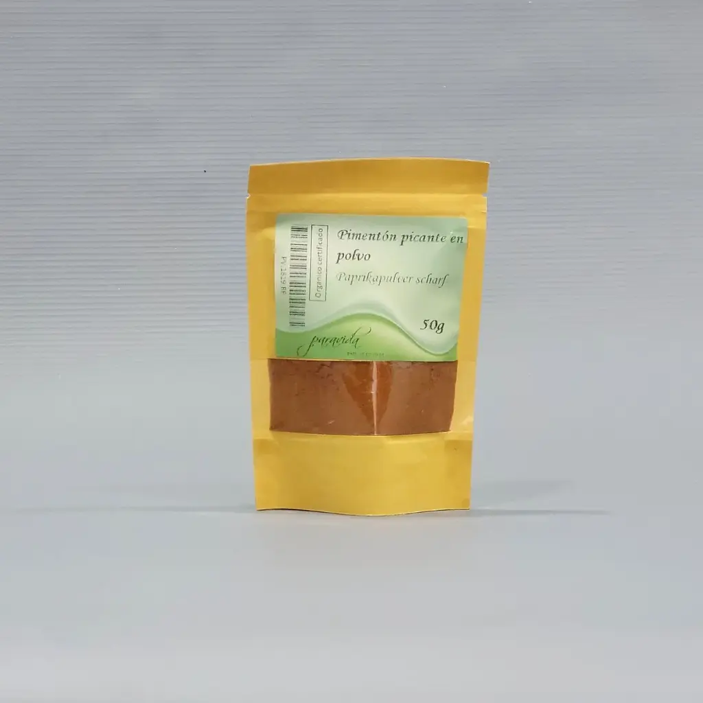 Pimentón picante en polvo / orgánico / 50g