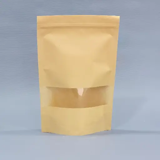 [ST.6233.RG50] Embalaje kraft con ventana / 20*30cm / 50p.