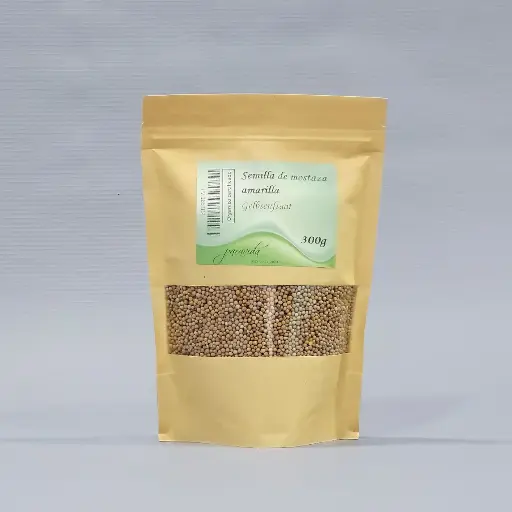 [PV.1851.RP] Yellow mustard seeds / organic / 300g