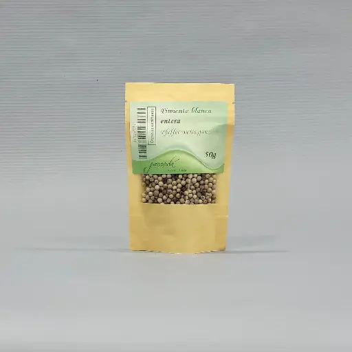 [PV.1843.RP] Pfeffer weiss ganz / Bio / 50g