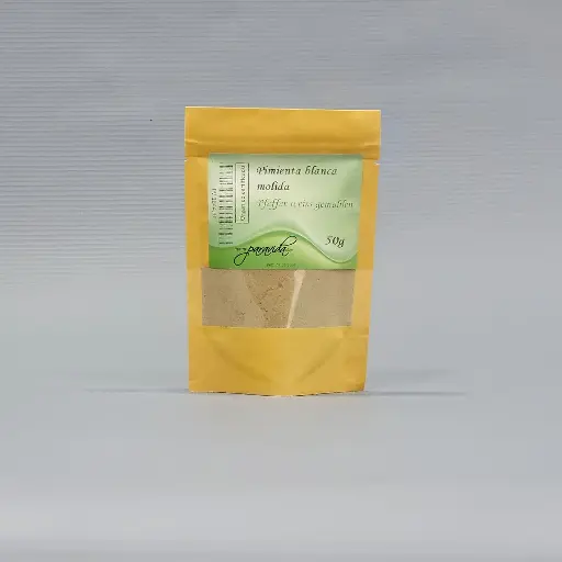 [PV.1844.RP] Ground white pepper / organic / 50g