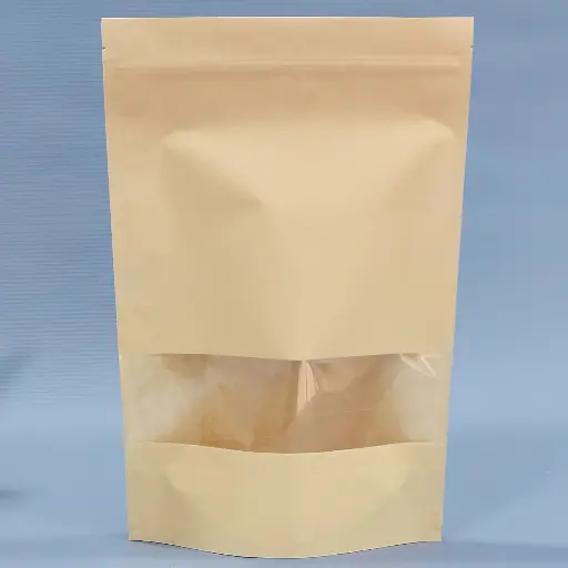 [ST.6235.RG50] Doypack with window / 30*40cm / 50p.